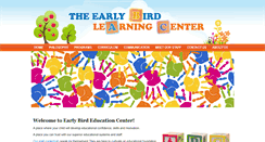Desktop Screenshot of earlybirdlearningcenter.com